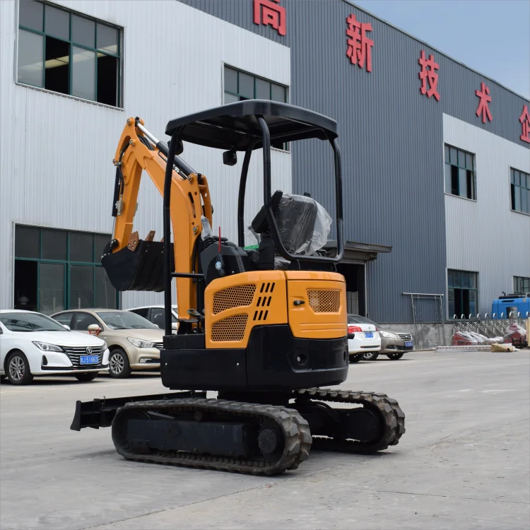 Hot Sale 2500kg 3 ton excavator EPCN With Euro V Emission Engine Mini Bagger with boom swing function and bucket mini digger