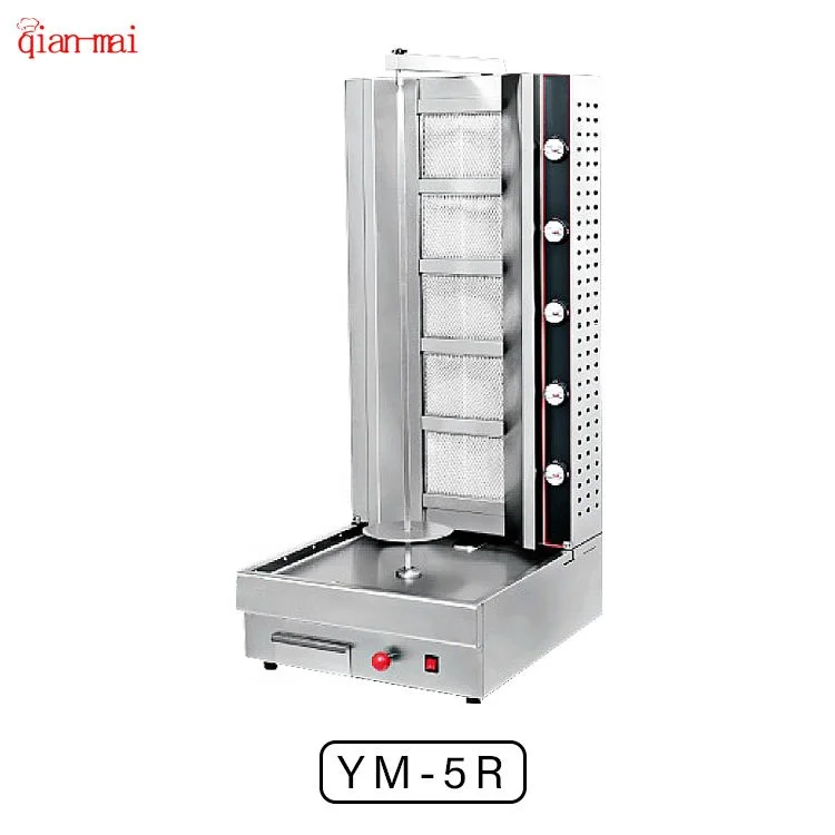 commercial outdoor car custom Shawarma machine gas chicken Middle East mechanical rotating Kebab machine