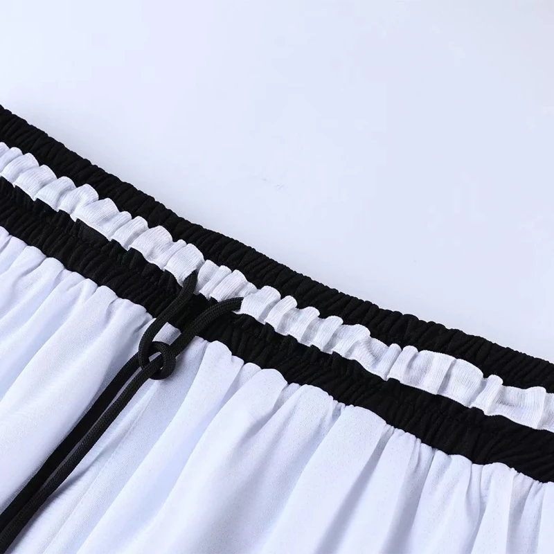 Пустой сетки оптовый заказ номер полиэстер плюс размер Активные спортивные мужские баскетбольные шорты