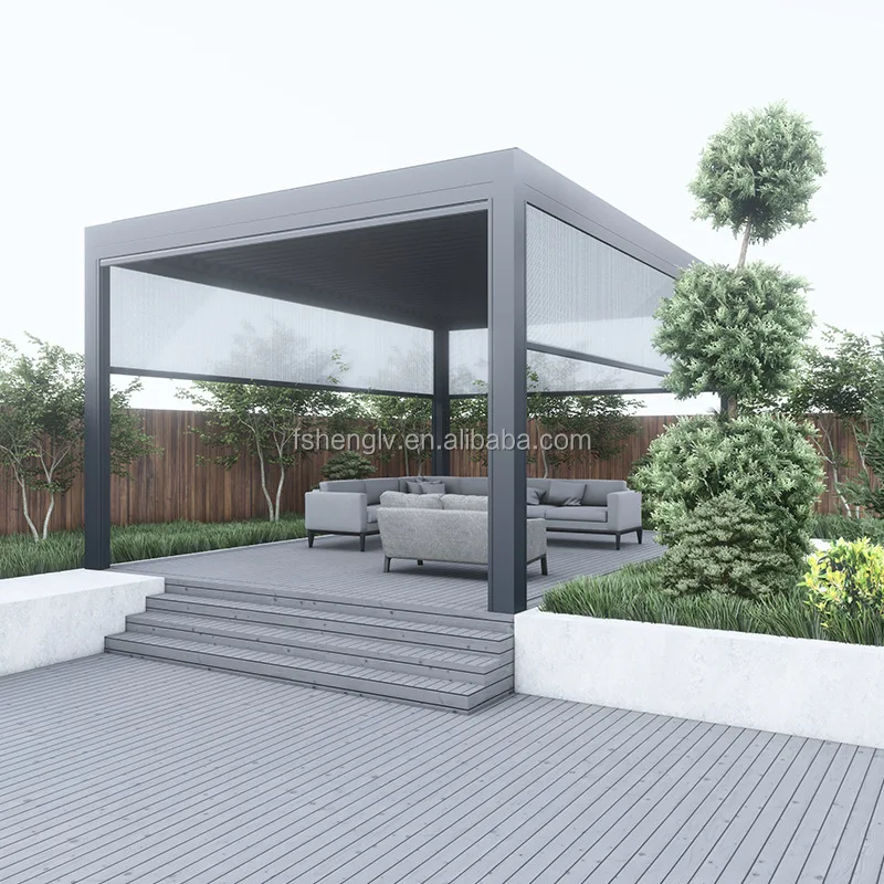 European style pavilion impermeable quick set up gazebo design 3x6 waterproof outdoor circular white house pavilion