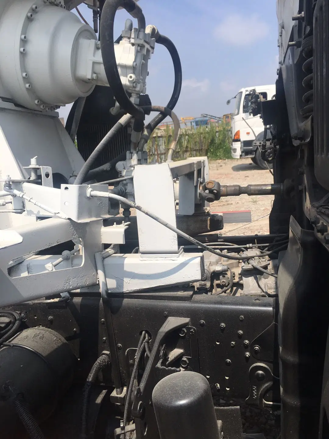 japan mixer used concrete hino 700 mixer