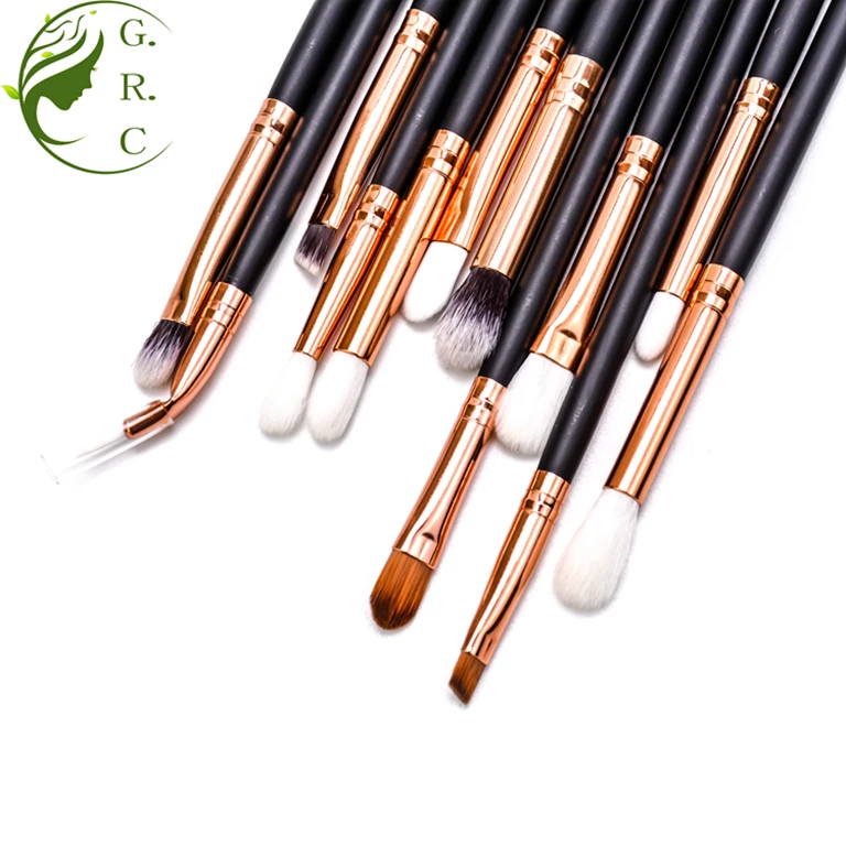 Customize Logo 12Pcs Bestope Blush Eyeshadow Eyebrow Kabuki Blending Makeup Brushes 12 Pcs Makeup Brush Set In Pakistan Price