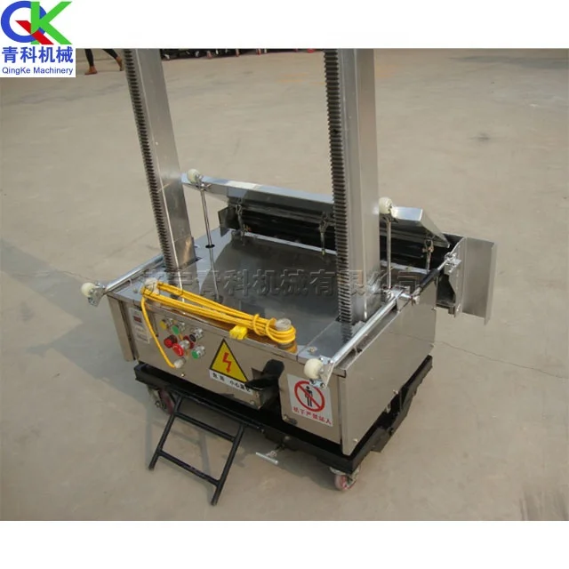 Automatic cement sand wipe the wall machine with miniature vibrator