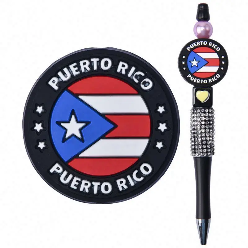 silicone  Wholesale Soft Silicone Baby Teether Cartoon Puerto  Beads Focal silicone beads For Pen Jewelry Making DIY Crafts