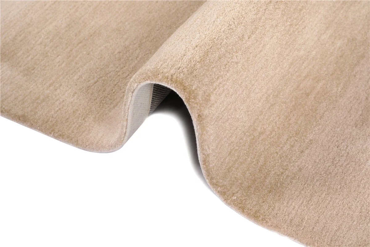 Beige Oriental Abstract Style Custom Area Rug Flooring Carpet For living room