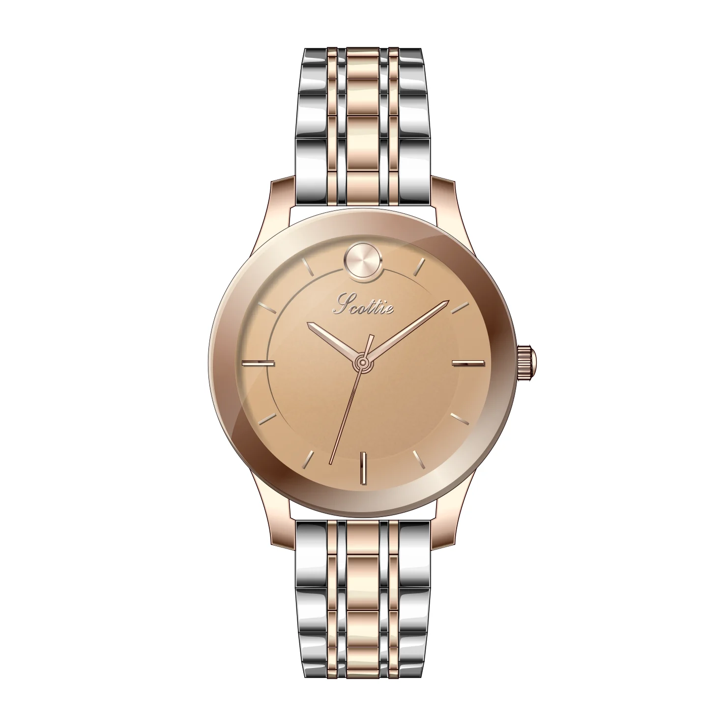 Watch Women Rose Gold Watches Lady Wrist Set Diamond Watch