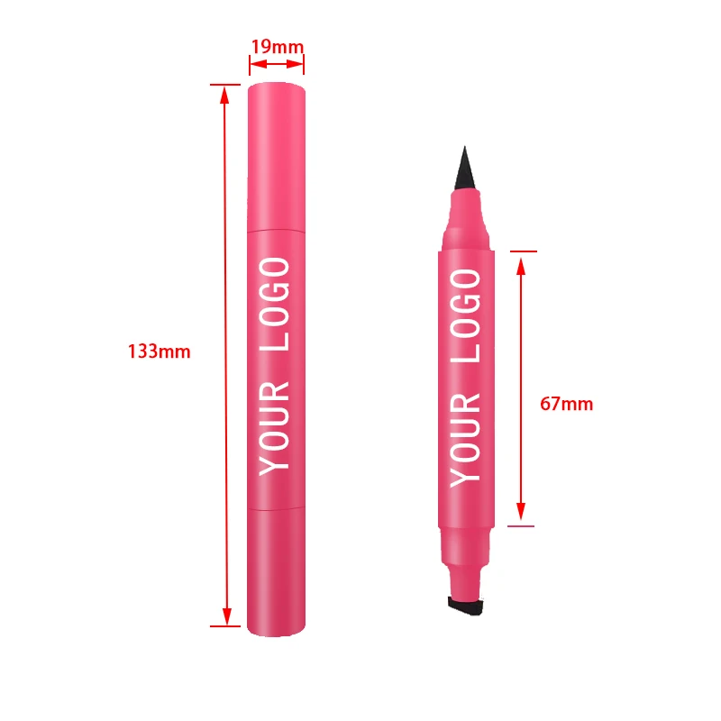 hot selling wholesale waterproof eyelash extension lashes adhesive glue pen double sided eyeliner pen
