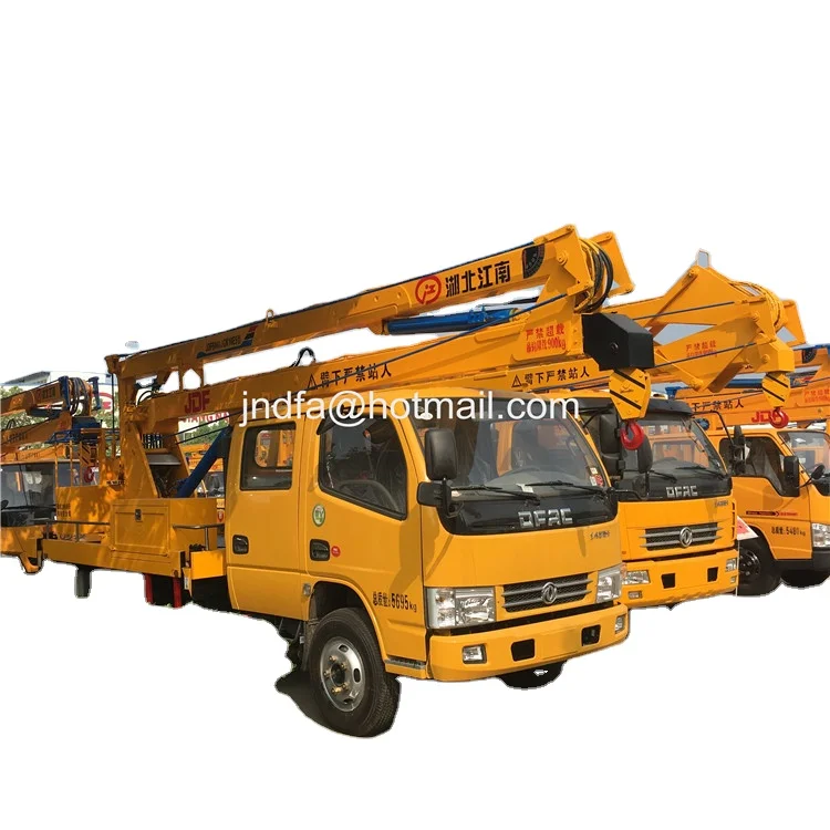 Low price 12m Hook arm aerial working platform truck