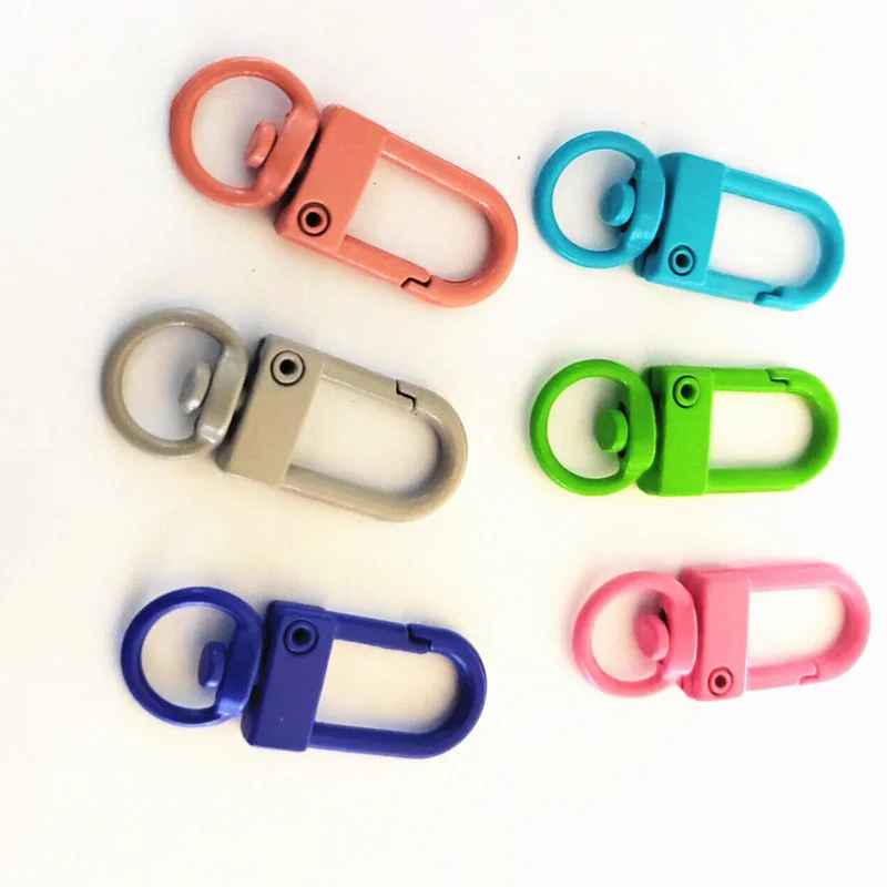 metal keychain in bulk wholesle colorful personalised customise key ring hook