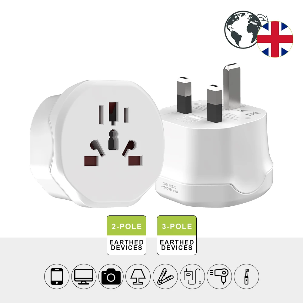 Promotional gifts items for corporate travel adapter plug sets switch power adaptor