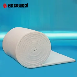 1260 Rosewool Refractory thermal Ceramic Fibre Blanket For Farrier Forge Insulation