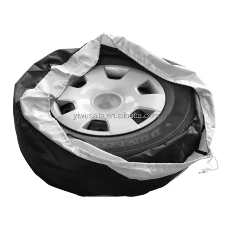  4 Pcs Set Waterproof Dustproof 23-30 Inch Car Tire Protect Cover Universal Spare Tyre Wheel With Storage Bag Oxford