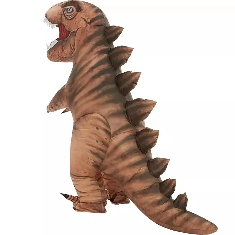 Halloween Disfraz De Dinosaurio Inflable T-rex Mascot Dino Costume Trex Blow Up Suit Inflatable T Rex Dinosaur Costume For Adult