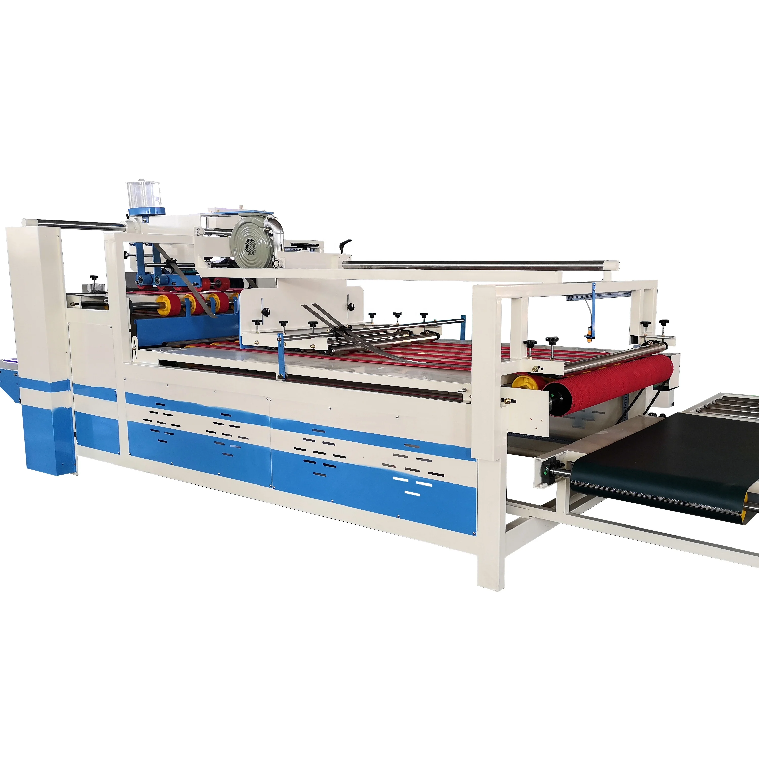 Best Price Semi Automatic Carton Folder Gluer Machine Cardboard Box Folder Gluer Machine