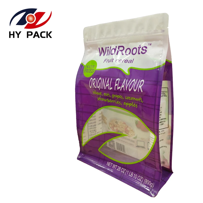 Customized LOGO Design Octagonal Sealing Bag Multi Specification Nuts Dried Octagonal Sealing Packaging Bag