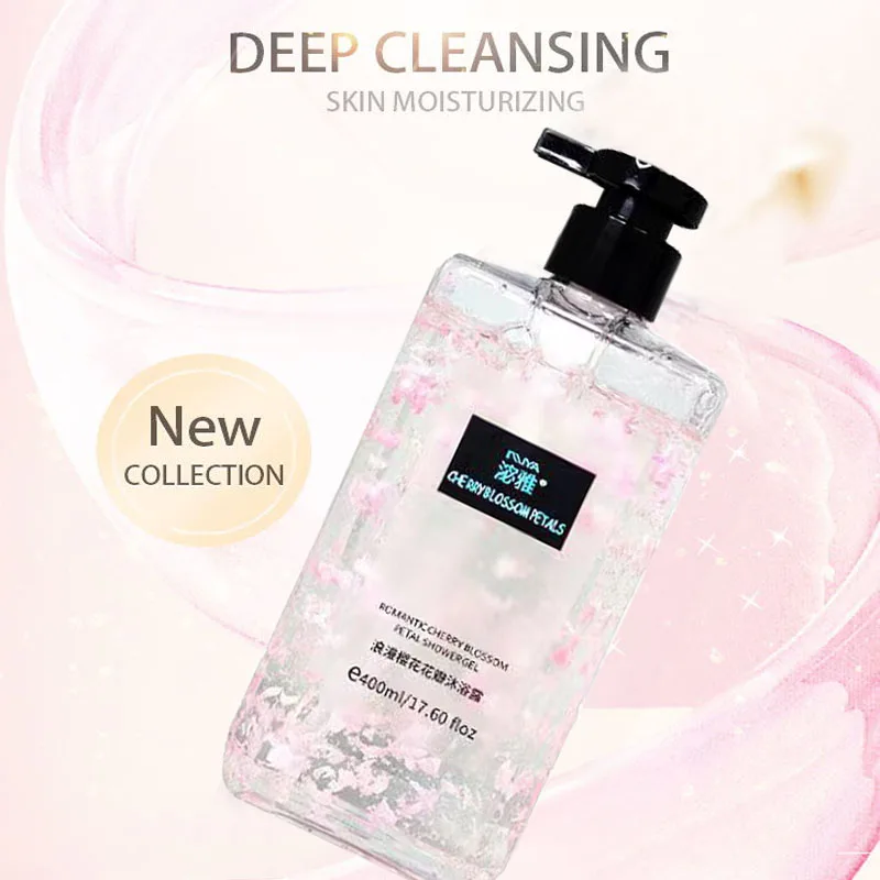 Private Label high quality Gilded Body Wash Gel Whitening Bath Bleaching Shower Gel Deep cleaning and moisturizing body wash