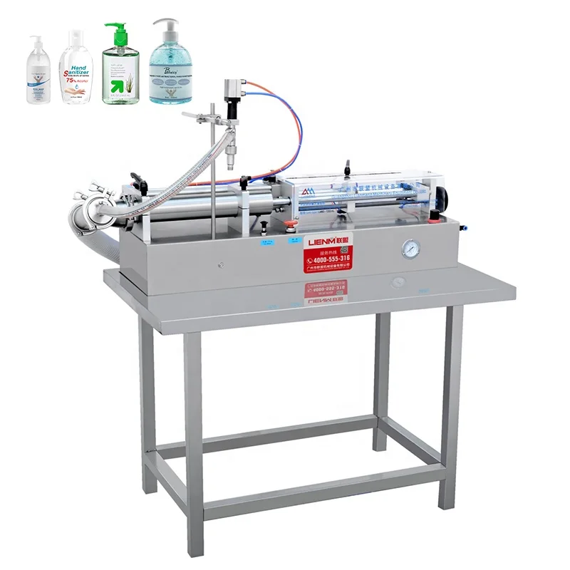 Lianmeng Semi-auto Manual Liquid Soap Filling Machine Cosmetic Toner Lotion Shampoo Filler Machinery