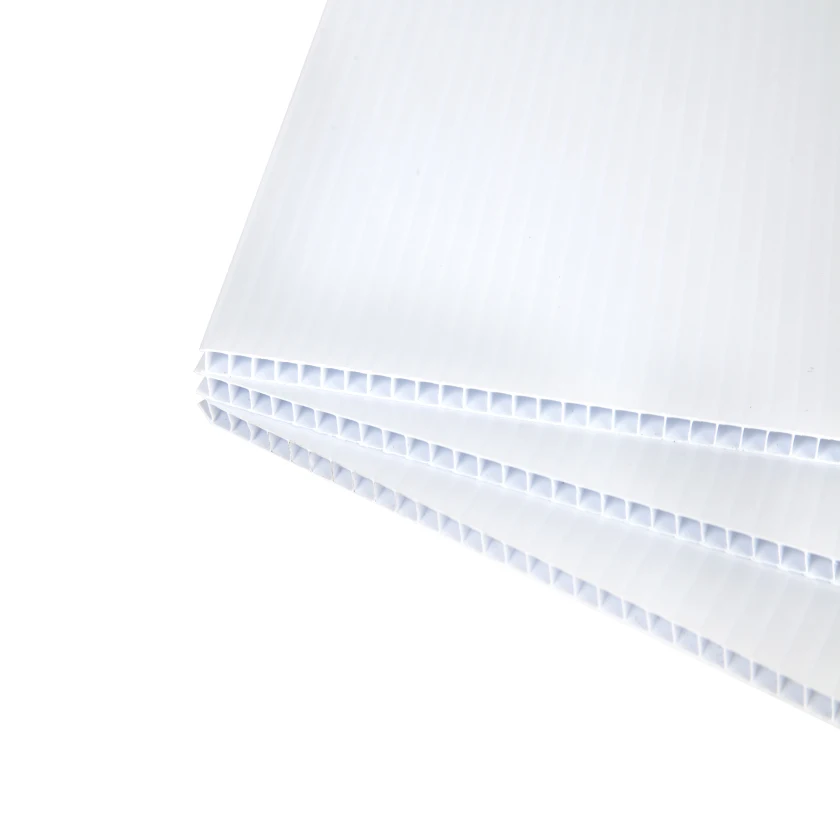 High Quality China Manufacture Polypropylene Hollow Sheet Pp Corrugated Plastic Sheets Yard Sign Hollow Board