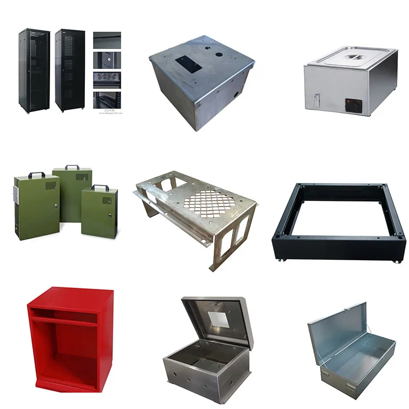 Custom Precision Sheet Metal Fabrication Parts Aluminum Stainless Steel Electronic Electrical Metal Box Enclosure Manufacturer