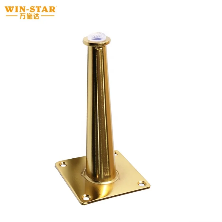 factory cheap wholesale adjustable square round metal wrought iron aluminum stainless steel feet table foot leg