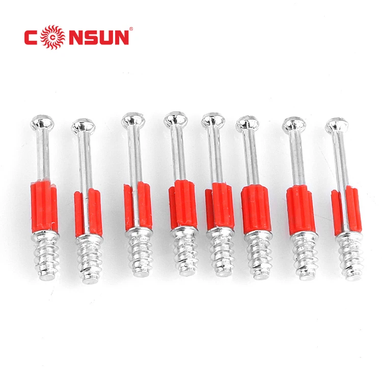 Furniture Hardware Fittings Mini Fix Cabinet Connecting Cam Lock Bolts EF1522
