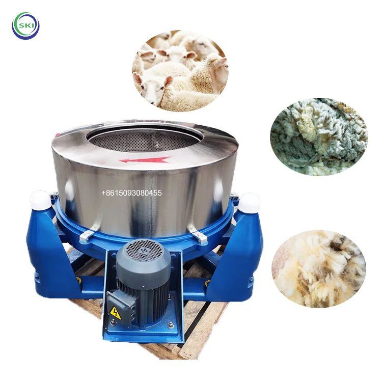 Wool Dehydrator Machine Wool Factory Use Industrial Dewatering Machine