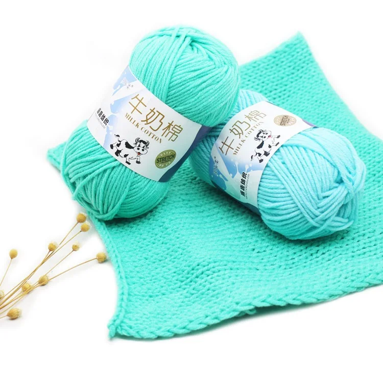 
For Hand Make 100% Acrylic Milk Cotton Yarn 5Ply Crochet 