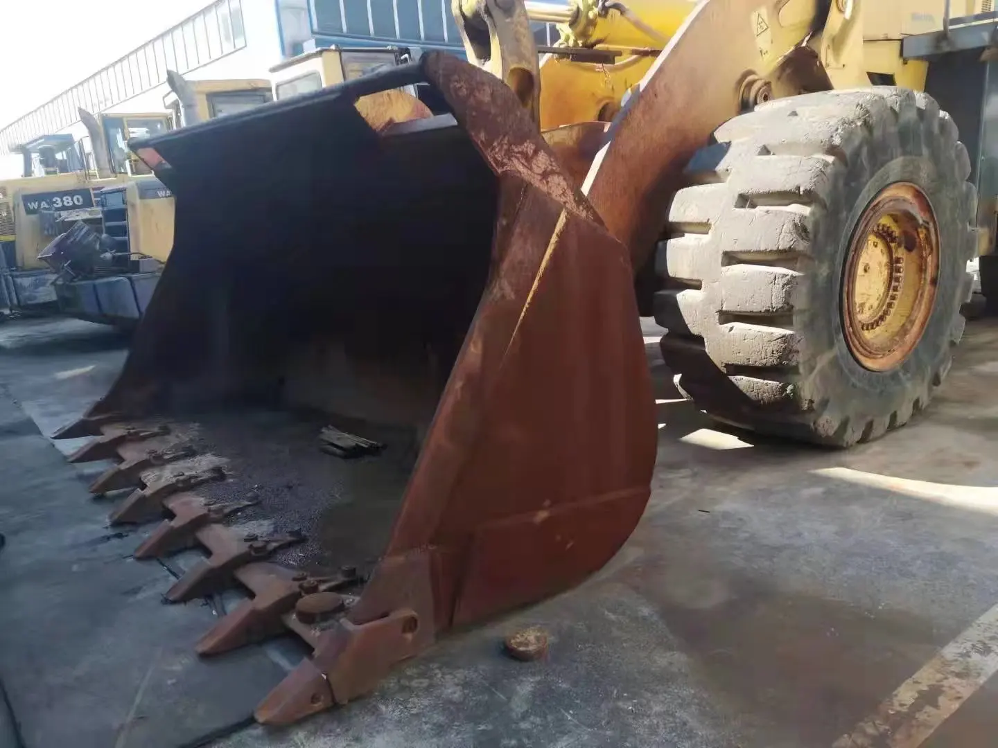 Used Komatsu Wa 600 line 3 Wheel Loaders