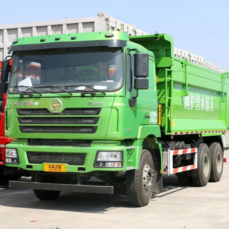 New or Used Shackman 290hp 371hp 375Hp 6X4 Tipper Truck Used Dump Truck for Africa