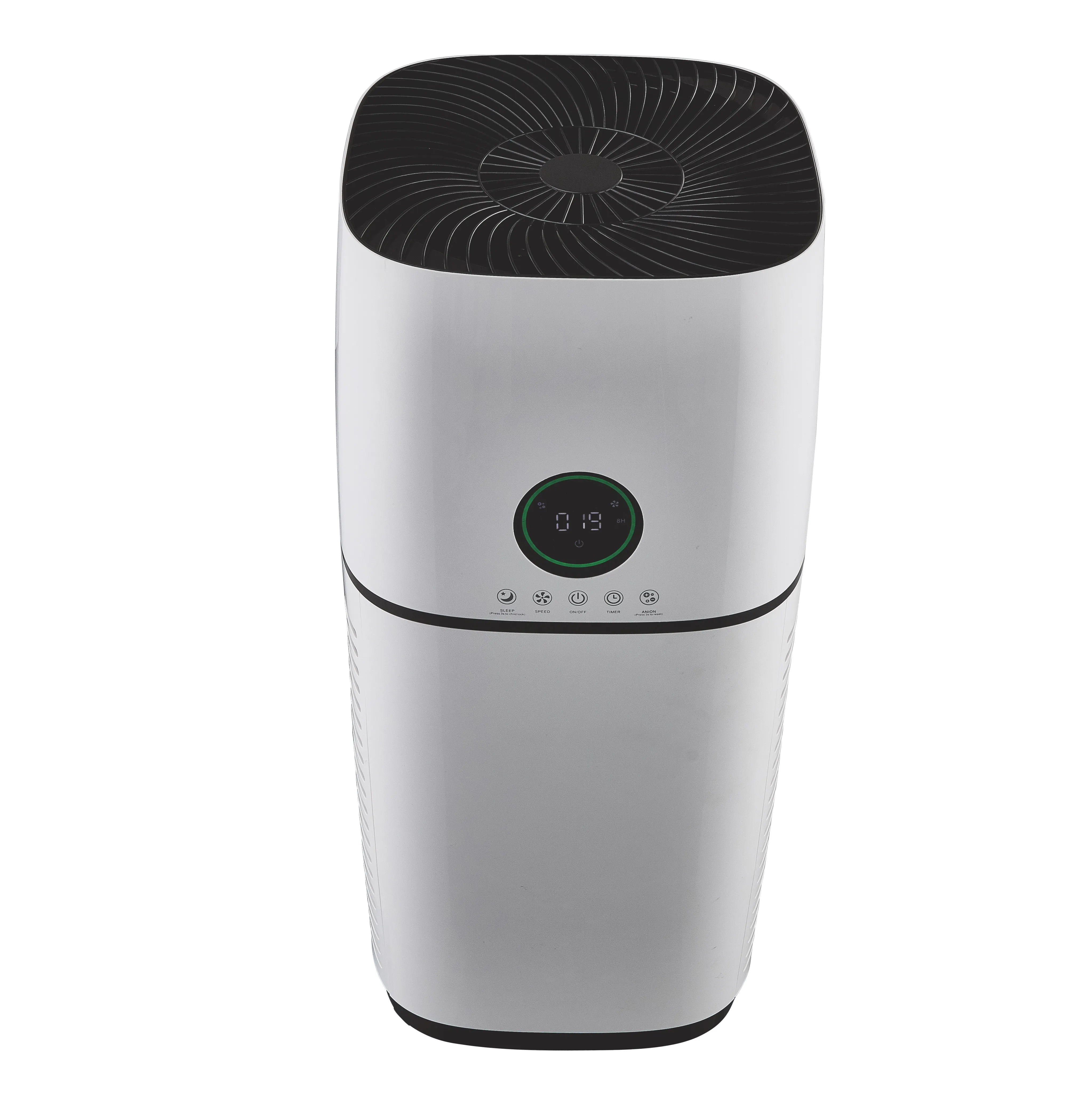 cylindrical air Purifier 2020 Newest Portable Negative Ion Air Cleaner Intelligent Silent Ionic Air Purifiers for Home Office