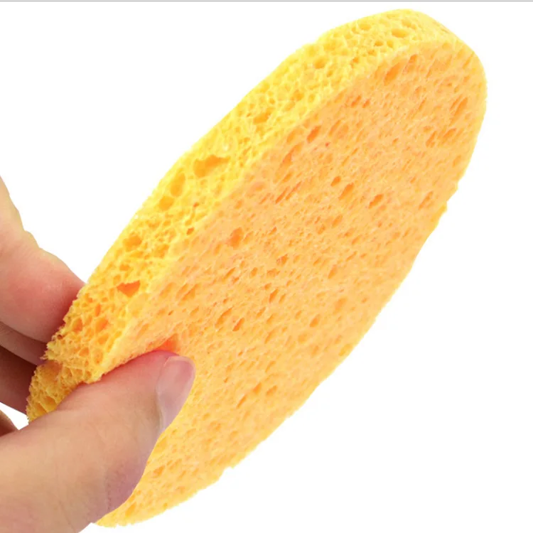 Natural Compressed Facial Sponges Skin Care Face Cleaning Makeup Cosmetic Remove Cleansing Reusable Exfoliating Facial Sponge