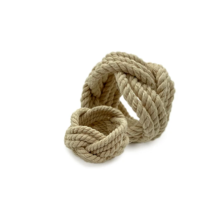 Современные кольца-держатели для салфеток из пеньковой веревки, украшение для обеденного стола для дома, свадебное кольцо, товары для вечеринок