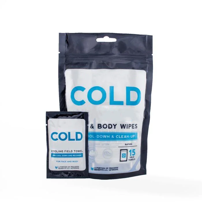 Single Packed Organic Aloe Vera Infused Sweat Cleaning Wipes Ice Effect Cooling Wet Wipes