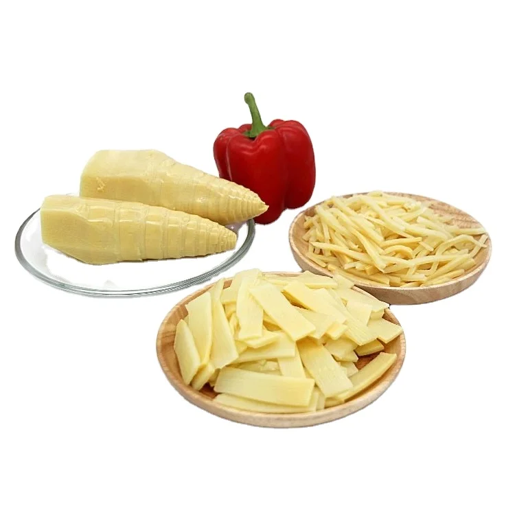 Organic Low Carbs Low Calories High Dietary  Fiber Healthy Chinese Tender Bamboo Shoots