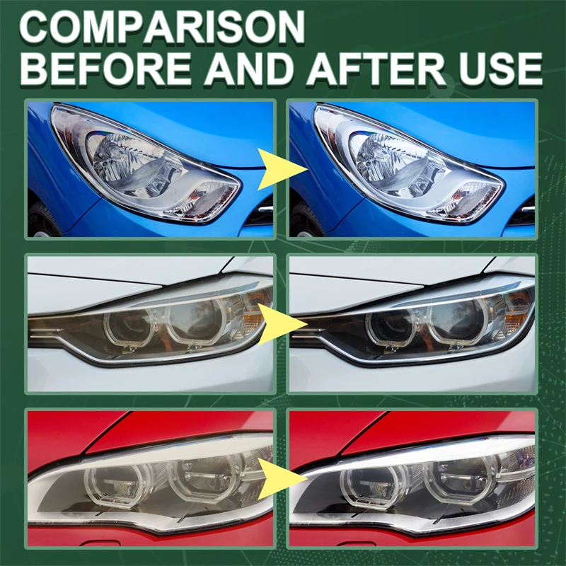 RAYHONG car lamp renewal yellowed blurred oxidated headlight polishing repairing liquid scratch resistant anti fouling fluid