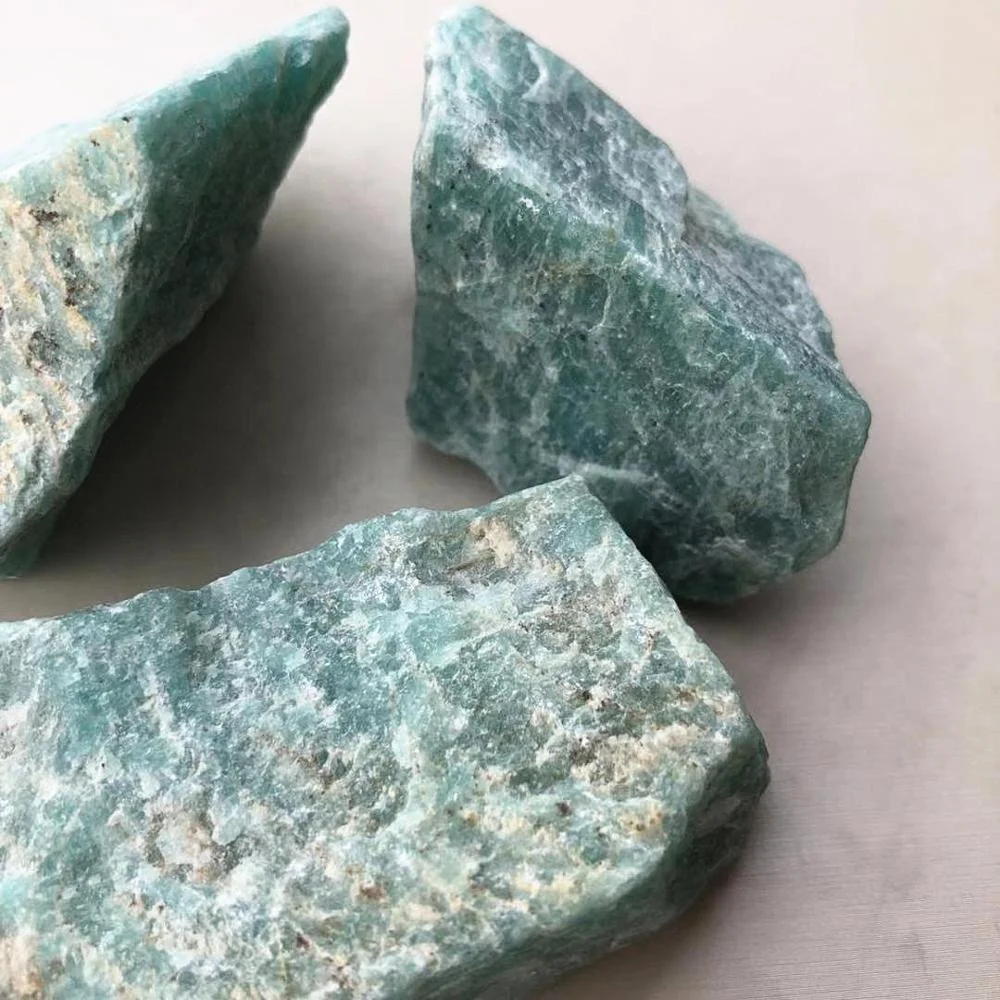 Wholesale Natural Rough Amazonite Amazon Stone for sale