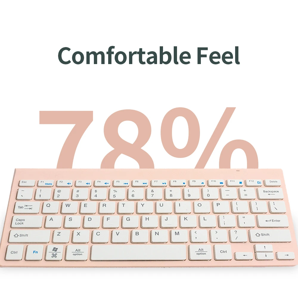 SAMA Slim Optical Wireless Keyboard Desktop Scissors Switch Wireless Keyboard Thin Keyboard for Laptop Usb Membrane USB 2.0 ABS