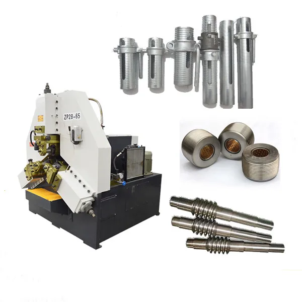 Good price ZP28-65 model Automatic three rollers thread rolling machine for sale