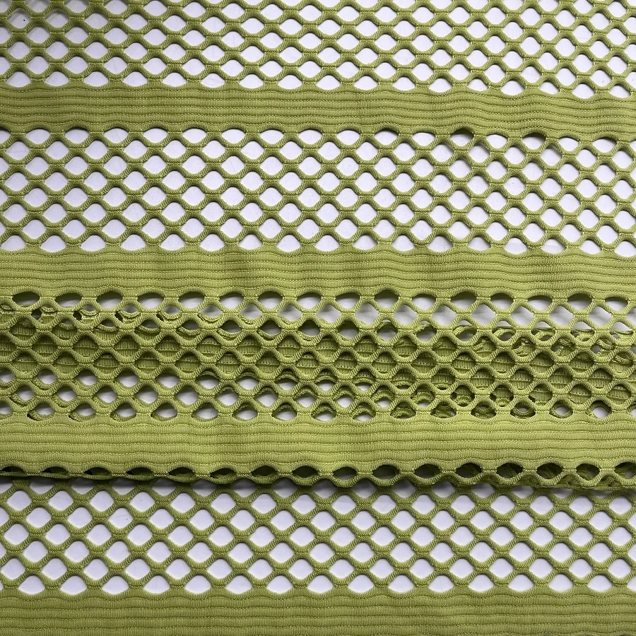 XA3228 mesh fabric soft flowery bikini beachwear costume garment polyester 4 way stretch textile