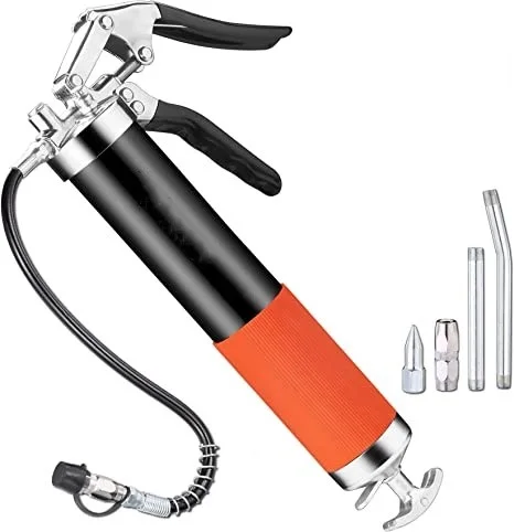 Высококачественный пружинный гибкий шланг, рычаг для смазочного пистолета, пистолет для наполнения маслом, сверхмощный пистолет, набор ручных пистолетов для смазки