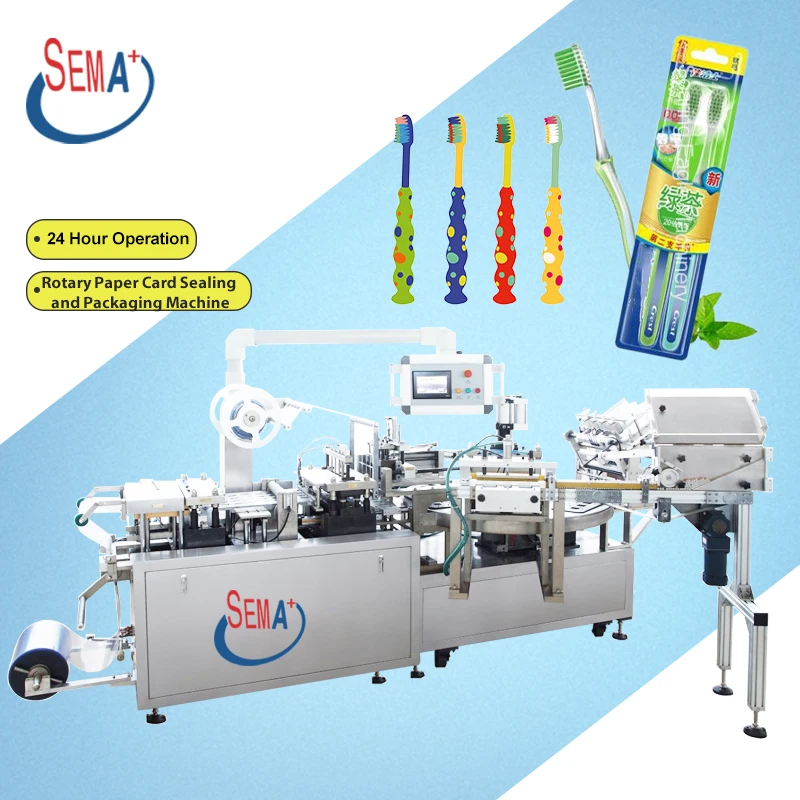 Hot Sale Rotary Turntable High Frequency Blister Sealing Machine Blister Card Packing Double Clamshell Pvc Sealing Machine