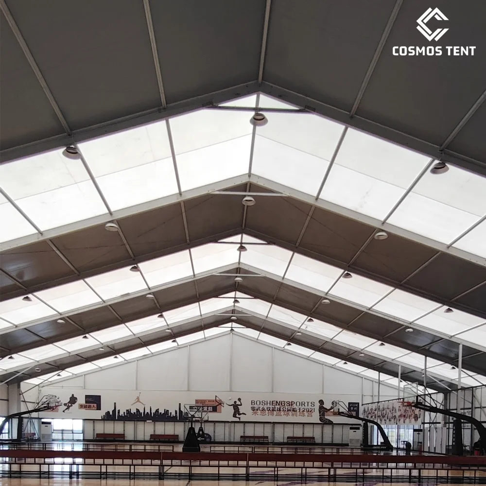 Marathon Event Tent Outdoor Basketball Court Tent Temporary Event Tent Build Fast Rental