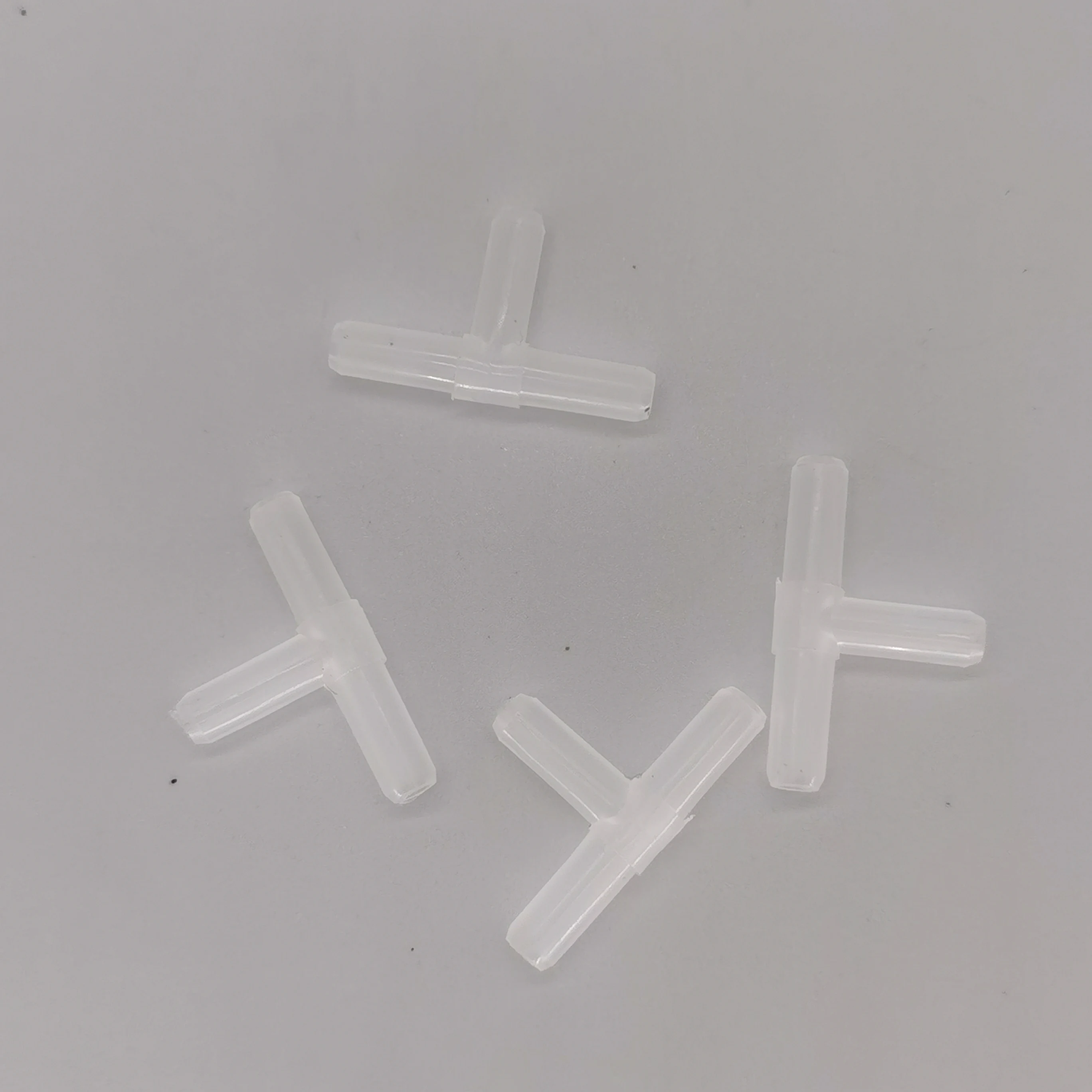 liquid air oxygen ozone gas dispenser 3 three way y type tee joint plastic PP PS hose tube pipe fittings Shape Split y connector