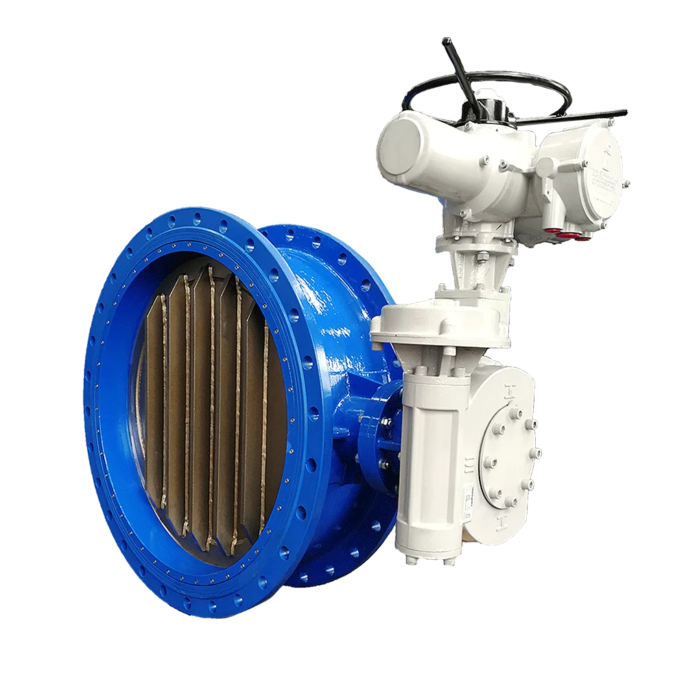 DN600 24in double eccentric hard sealing flange butterfly valve supplier/manufacturer/company