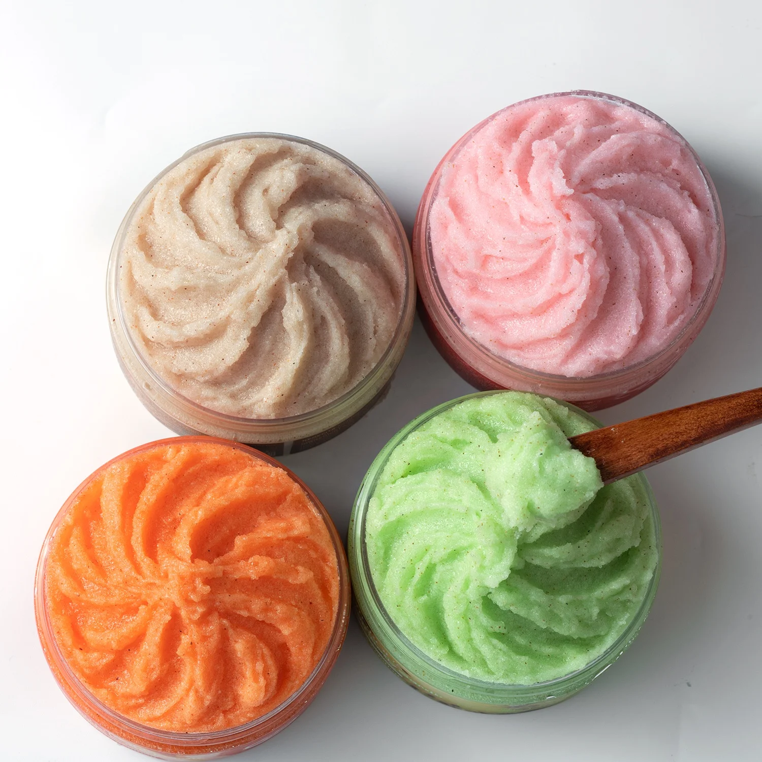 Homemade DIY Spa Natural Polishing Deep Cleansing Green Tea Best Exfoliating Body Scrub For Sensitive Skin