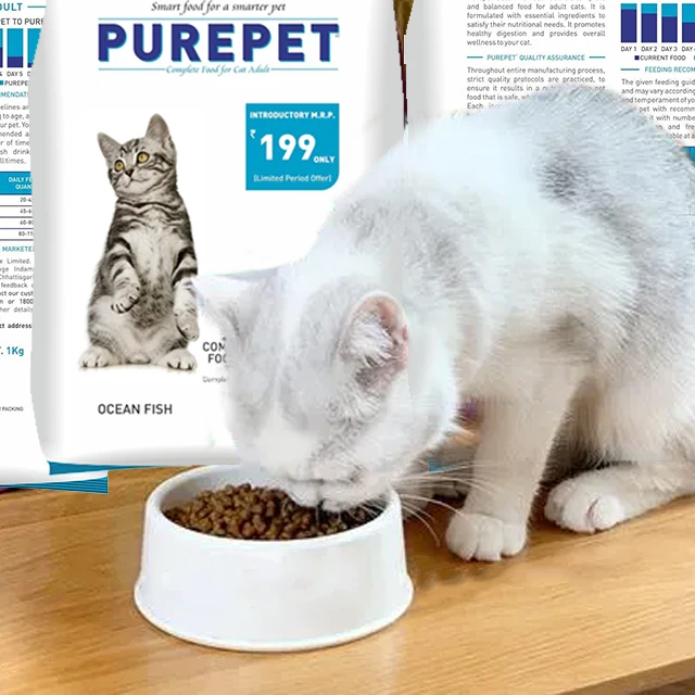 OEM ODM Chinese Low Price Pet Food 25% Protein Probiotic Puppy Content Adult Beef Flavor Cat Food Minimum $0.84 per kg