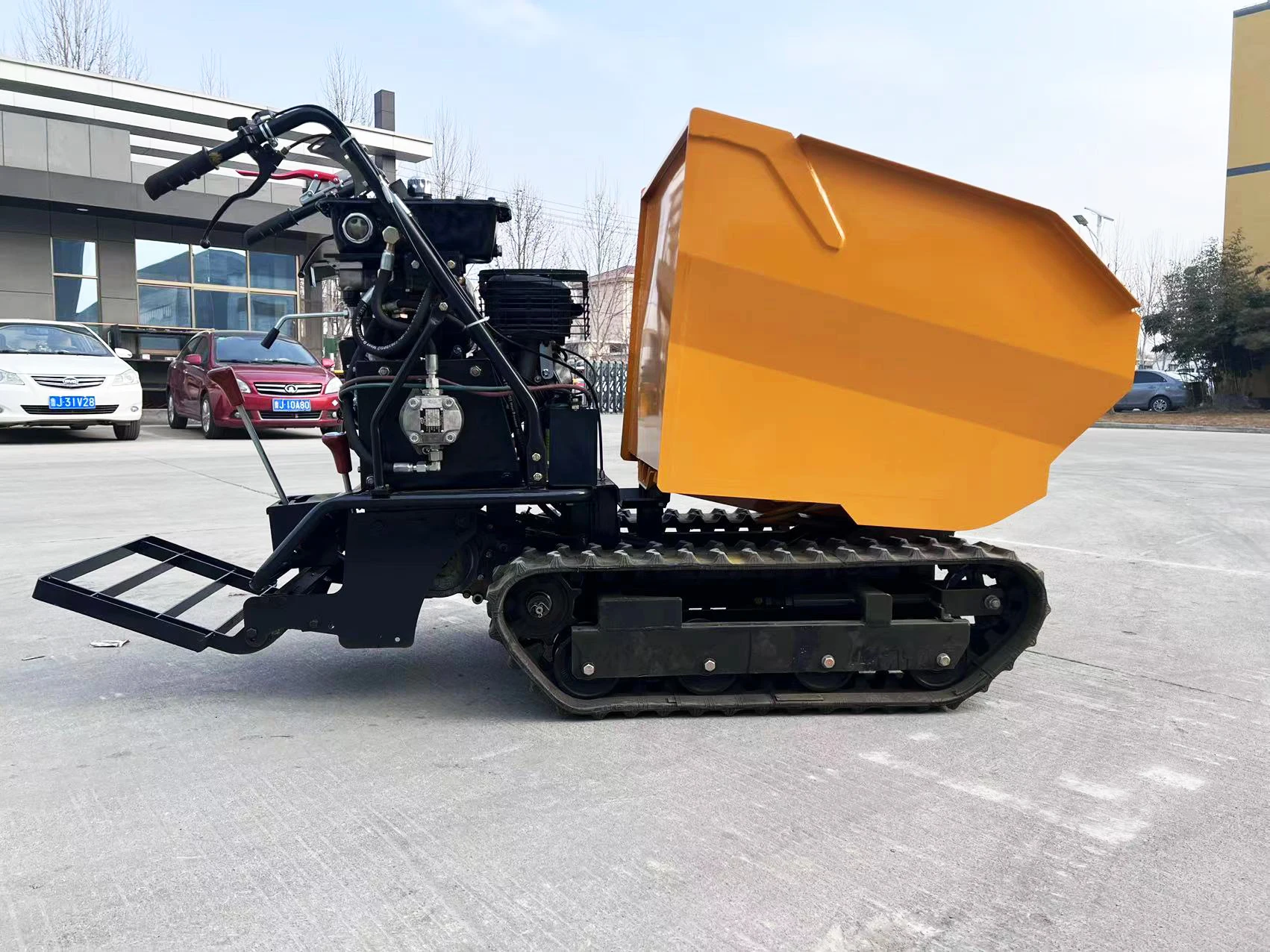 Mini dumper crawler mining dump truck 300kg dump truck for sale