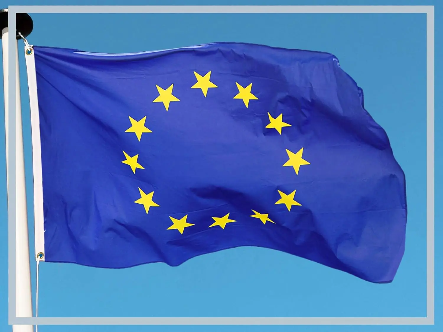 Promotional High Quality Polyester 3*5 Ft European Union Eu Ountry Flag for Outdoor Activities
