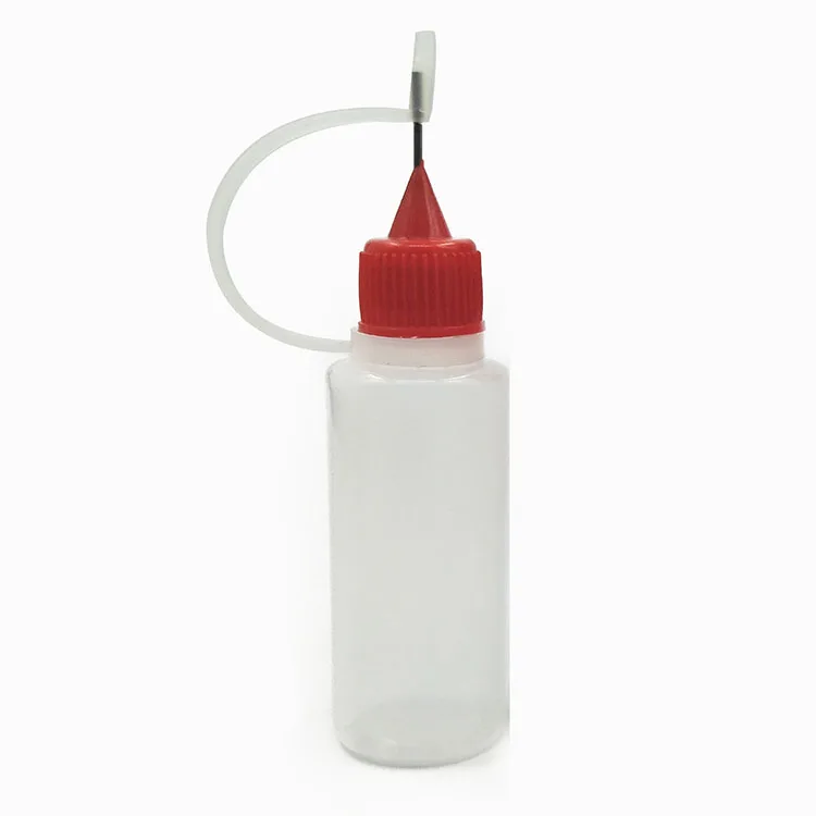 Plastic Painting Glue Dropper Needle Bottle 10ml Needle Tip Applicator Bottle Empty Needle Tip Squeeze Bottle 20ML 30ML 50ML