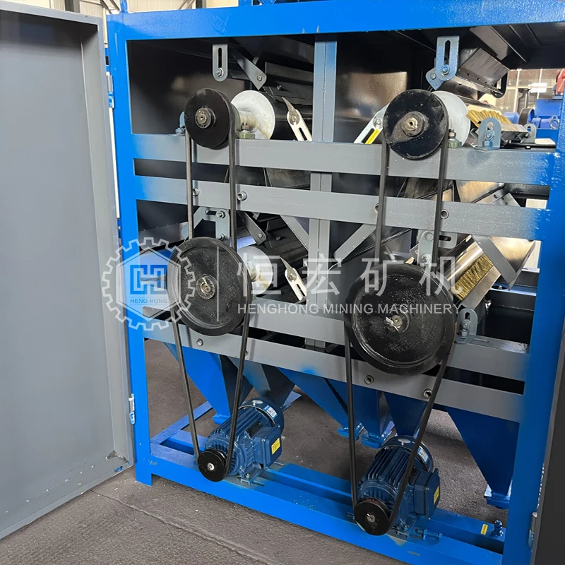 In Stock High Voltage Dry Type Titanium Zirconium Rutile Monazite Iron Mining Electrostatic Separator With Two Three Four Roller